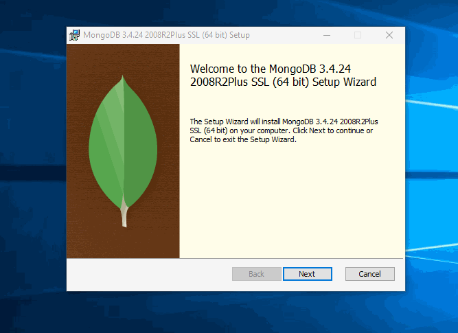 Instação Windows Mongo (2)